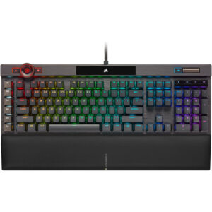 CORSAIR - K100 RGB Full-size Wired Mechanical Keyboard