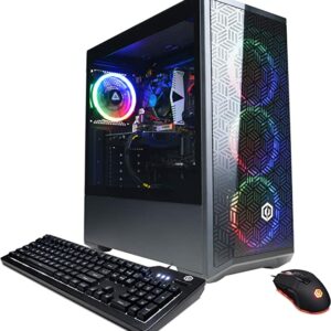 This gaming computer comes pre-built with everything you need to start gaming right away! Featuring an Intel Core i5-11400F 6 core processor, Nvidia 3050 graphics card, and 8GB of RAM, this PC is ready to game right out of the box!