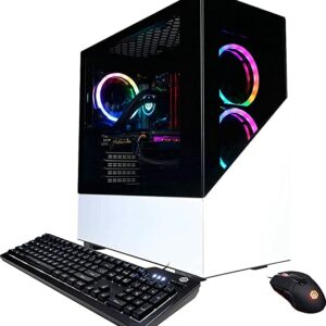 This gaming computer comes pre-built with everything you need to start gaming right away! Featuring an AMD Ryzen 7 3700G 3.6GHz 8-Core processor, AMD Radeon RX 6700 XT graphics card, and 32GB of RAM, this PC is ready to run the latest games right out of the box!