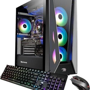 This gaming computer comes pre-built with everything you need to start gaming right away! Featuring an Intel Core i9-12900KF 5.2GHz, Nvidia 3090 graphics card, and 32GB of RAM, this PC is ready to run the latest games right out of the box!