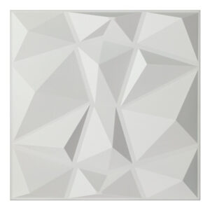 Art3d Textures 3D Wall Panels White Diamond