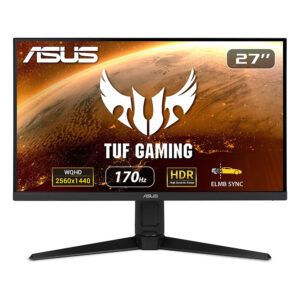 High aspect ratio of 16:9 and 178°/178° viewing angle with a brightness of 350 cd/㎡ for an immersive experience ASUS Extreme Low Motion Blur Sync (ELMB SYNC) technology with G-SYNC Compatibility, eliminating ghosting and tearing for sharp gaming visuals with high frame rates