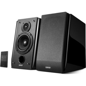 Edifier R1850DB Active Bookshelf Speakers with Built-in Amplifier with Subwoofer Line Out