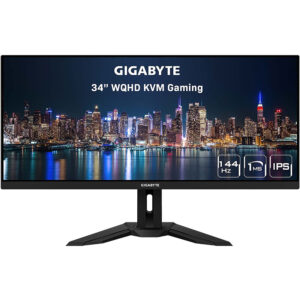 GIGABYTE M342WQ 34-inch Gaming Monitor with QHD IPS Display at 144Hz