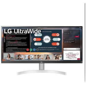 G 29WK600-W 29" UltraWide 21:9 WFHD (2560 x 1080) IPS Monitor with HDR10 and FreeSync, Black