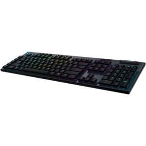 Logitech 915 Wireless Mechanical Keyboard. Low profile with backlit RGB LIGHTSPEED