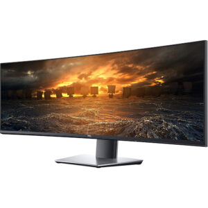 49 inch curved ultra wide monitor with QHD display