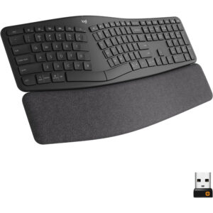 Wireless Ergonomic keyboard for pain free typing. perfect for an office setting